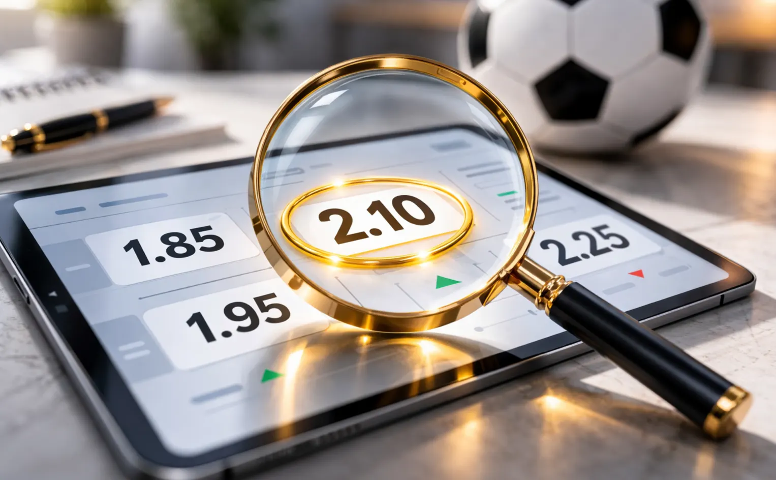 Beste odds vinden voor voetbal weddenschappen