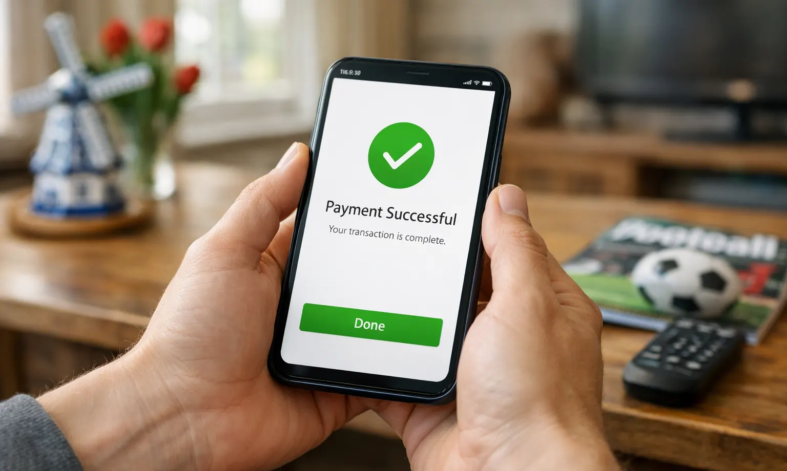 iDEAL bookmakers - veilig online betalen met smartphone